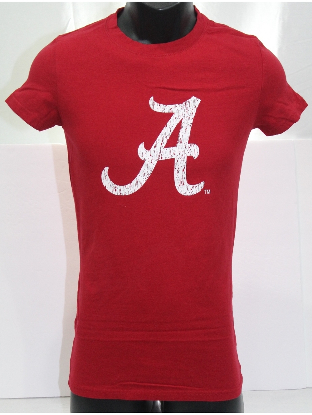 Alabama Crimson Tide Concepts Sport Fitted T Shirt Womens Juniors Medium Cap Tee